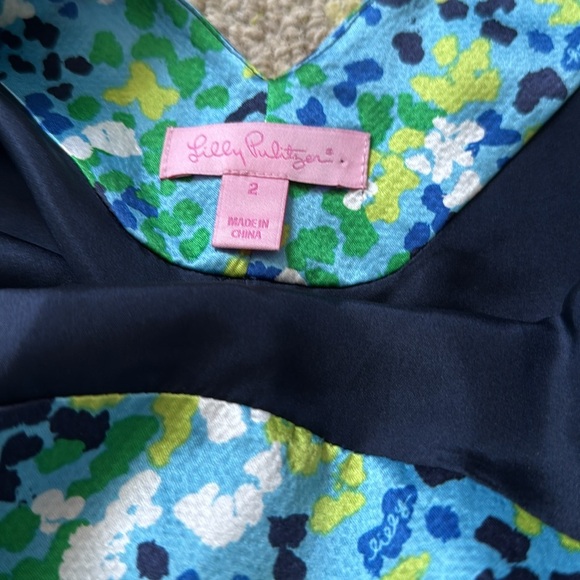 Lily Pulitzer abstract pocket Kimball dress 2 NWT - Picture 7 of 7